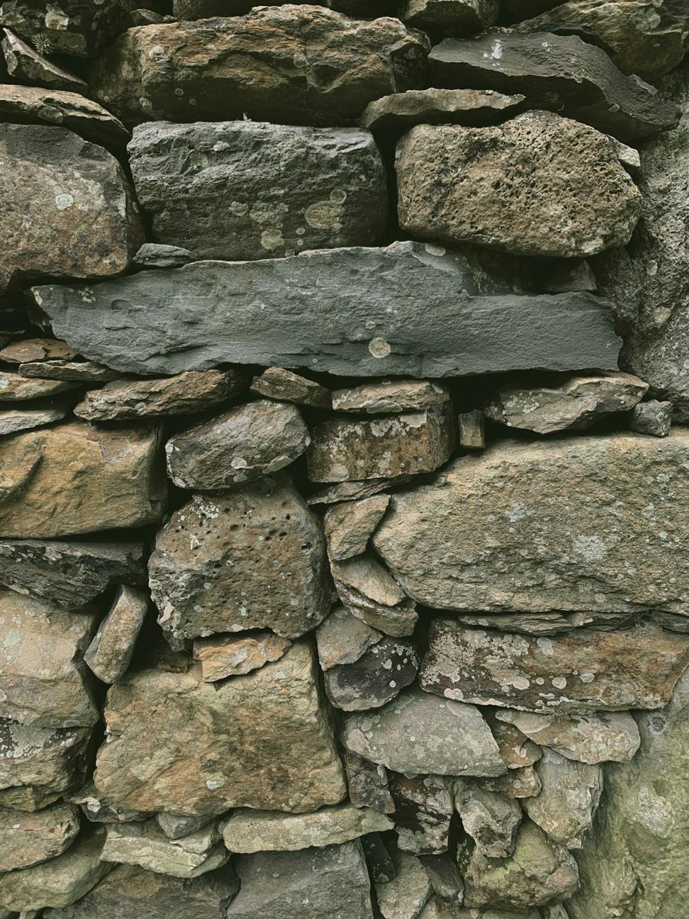 Basalt wall